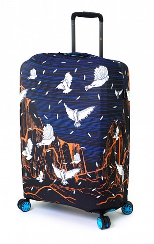 Чехол для чемодана Night Birds (США) Eberhart