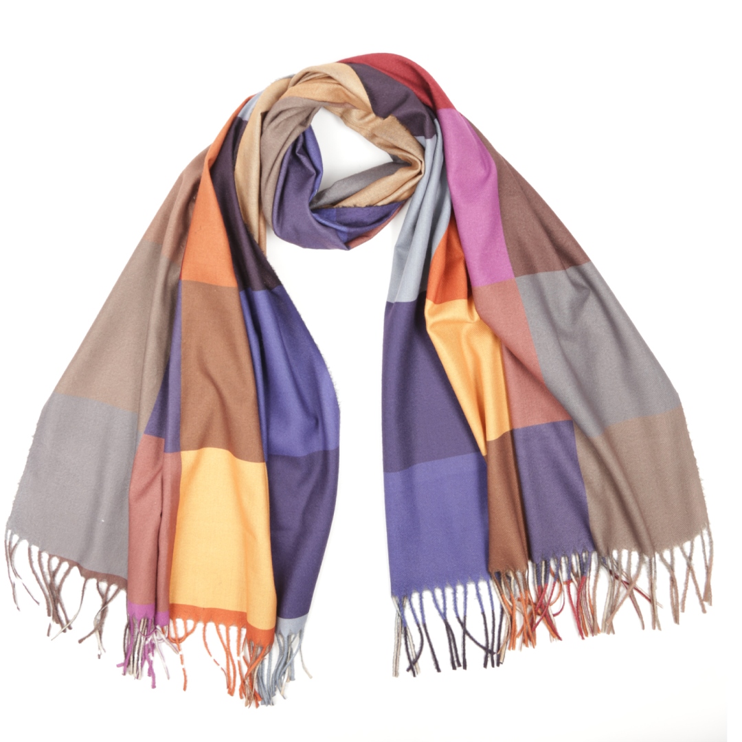 Модные шарфы осень-зима , идеи образов, тренды, фото