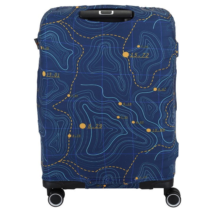 Чехол для чемоданов Blue Topography Eberhart